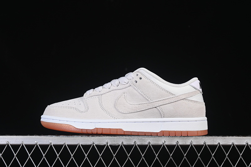 Nike SB DUNK LOW PRO B PALE IVORY WHITE/GREY · HJ0367-100, photo 1