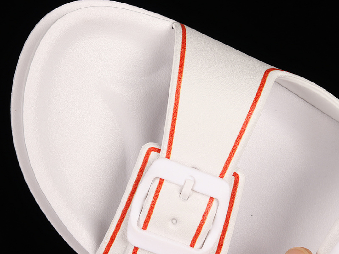 Louis Vuitton [L*V TREND CLASSIC SLIPPERS WHITE/WHITE/RED]-[WOMAN:35-39]-[MAN:40-45] - Image 6