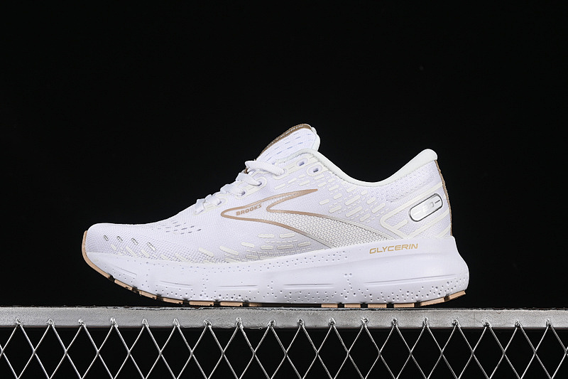 BROOKS GLYCERIN 20 WHITE/BROWN · 1103691D122, photo 1