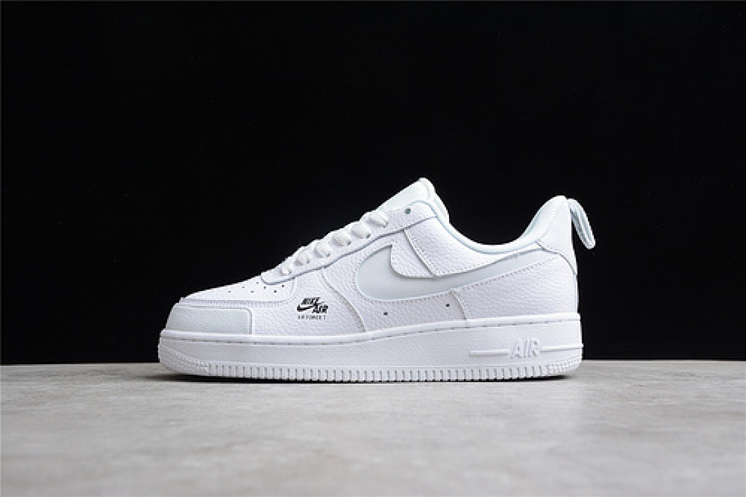 Nike [CV3039-100]-[AIR FORCE 1 LOW REFLECTIVE SWOOSH WHITE/WHITE/WHITE]-[WOMAN:36-39]-[MAN:40-45], photo 1