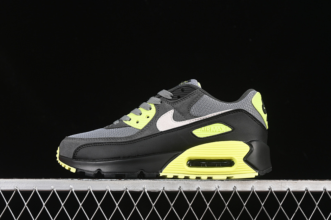 Unbranded [DM0029-012]-[AIR MAX 90 SMOKE GREY/LIGHT LEMON TWIST/BLACK/PHOTON DUST]-[UNISEX:36-46], photo 1