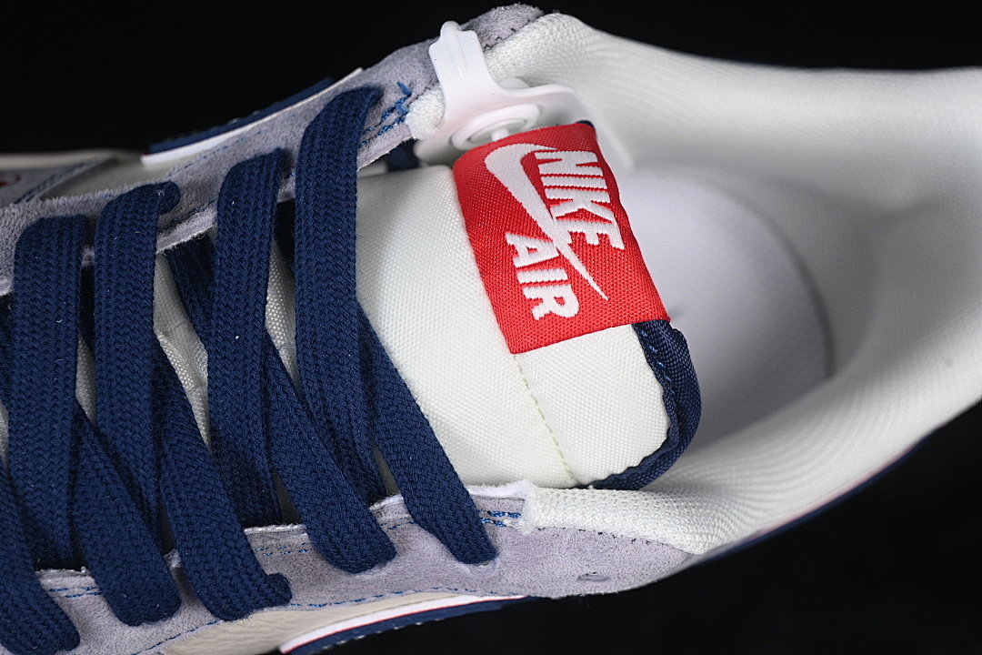 Nike [HT5088-625]-[AIR FORCE 1 07 LOW CASUAL SNEAKERS WHITE/BLUE/RED]-[WOMAN:36-39]-[MAN:40-45] - Image 9