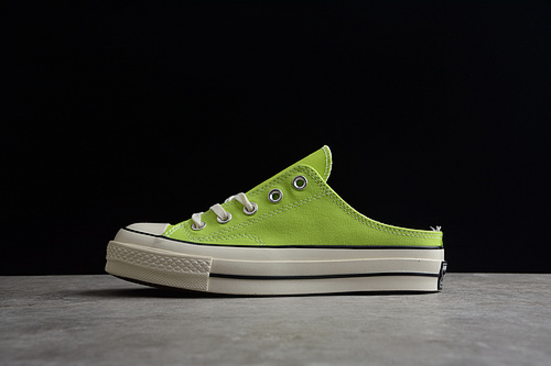 Converse [172142A]-[CHUCK TAYLOR ALL-STAR LOW WHITE/GREEN/GREEN]-[WOMAN:35-40], photo 1