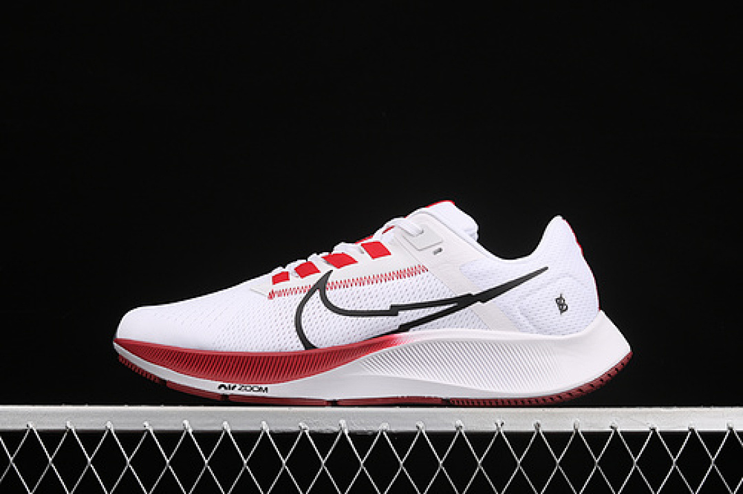 Nike [DH4254-100]-[AIR ZOOM PEGASUS 38 WHITE/RED/BLACK]-[WOMAN:36-39]-[MAN:40-45] - Image 2