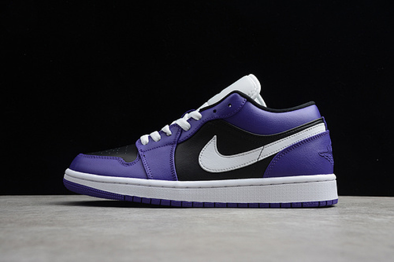 Jordan AIR Jordan 1 LOW COURT PURPLE/BLACK · 553558-501, photo 1