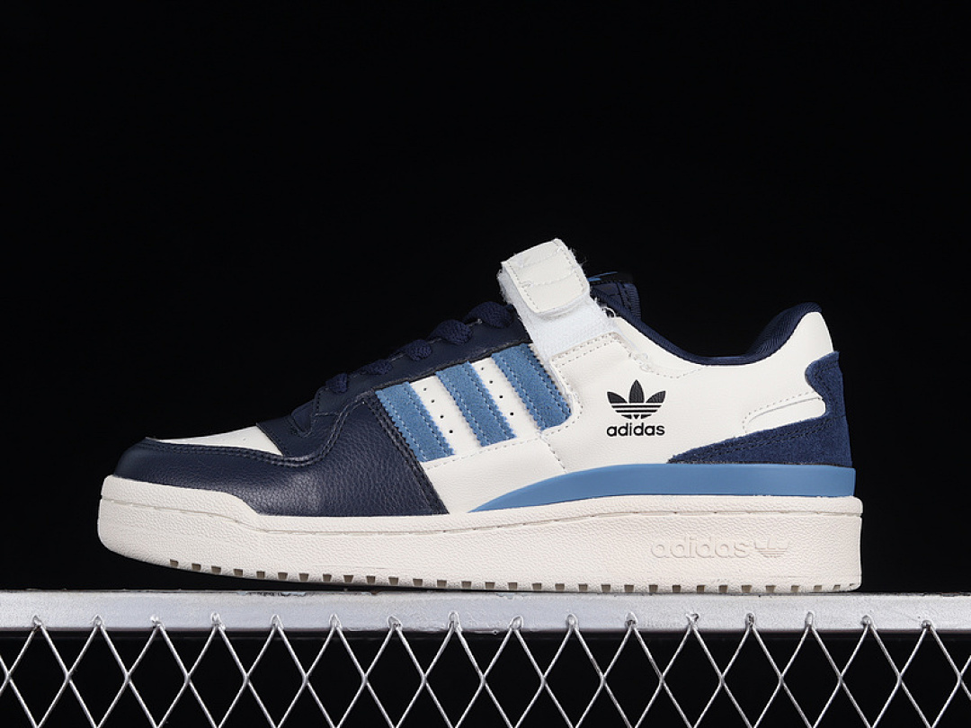 Unbranded [GX2162]-[FORUM 84 LOW SHOES CLOUD WHITE/NAVY BLUE/BLUE]-[WOMAN:36-39]-[MAN:40-45], photo 1