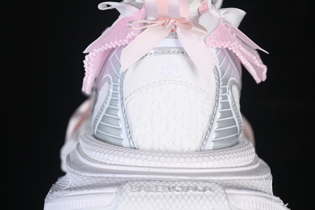 Balenciaga [WXLMC9050]-[3XL LACE/PU/EVA/RB WHITE/SILVER/PINK]-[WOMAN:35-39]-[MAN:40] - Image 8