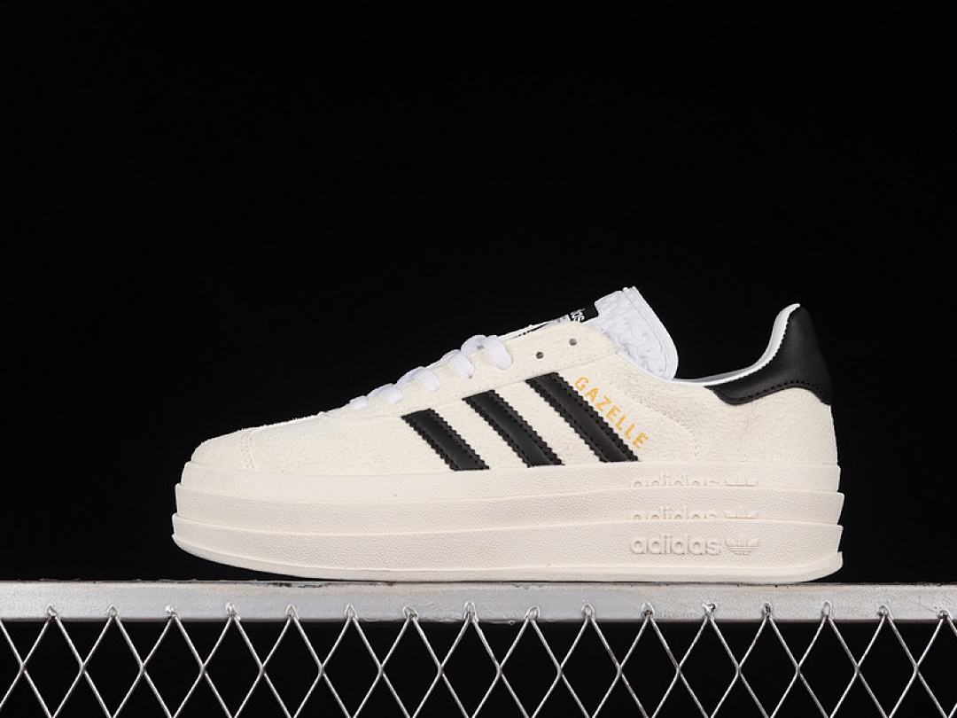 Unbranded [HQ6913]-[GAZELLE BOLD SHOES CLOUD WHITE/CLOUD WHITE/CORE BLACK]-[WOMAN:36-40], photo 1