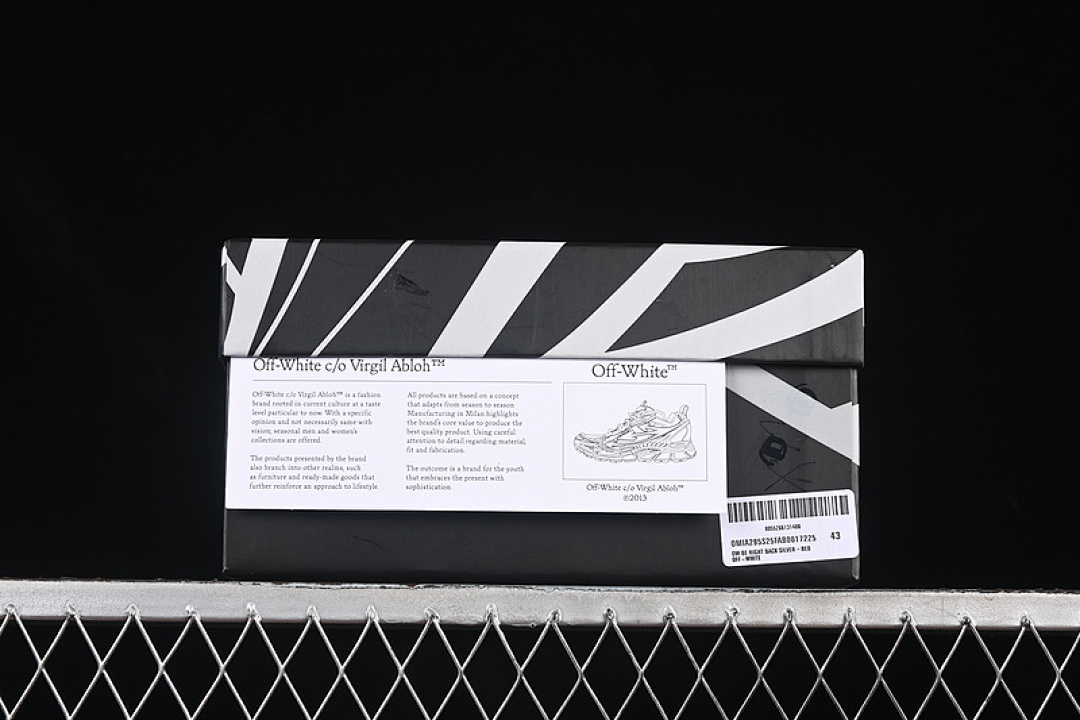 Off-White [OFF-WHITE BE RIGHT BLACK/ORANGE/SILVER]-[WOMAN:36-39]-[MAN:40-47] - Image 13