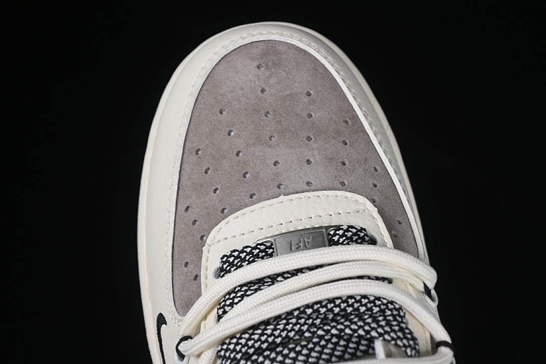 Nike [SJ1198-109]-[AIR FORCE 1 07 LOW WHITE/GREY/BLACK]-[WOMAN:36-39]-[MAN:40-45] - Image 10