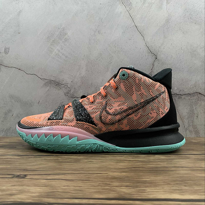 KYRIE 7 EP PLAY FOR THE FUTURE ATOMIC ORANGE/TROPICAL TWIST/BLACK · DD1446-800, photo 1