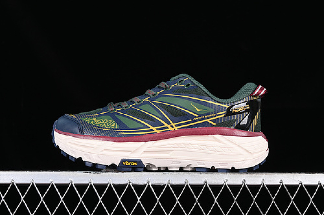 Hoka [1126851 MVOS]-[HOKA MAFATE SPEED 2 GREY/GREEN/RED/BLACK]-[WOMAN:36-39]-[MAN:40-46] - Image 2