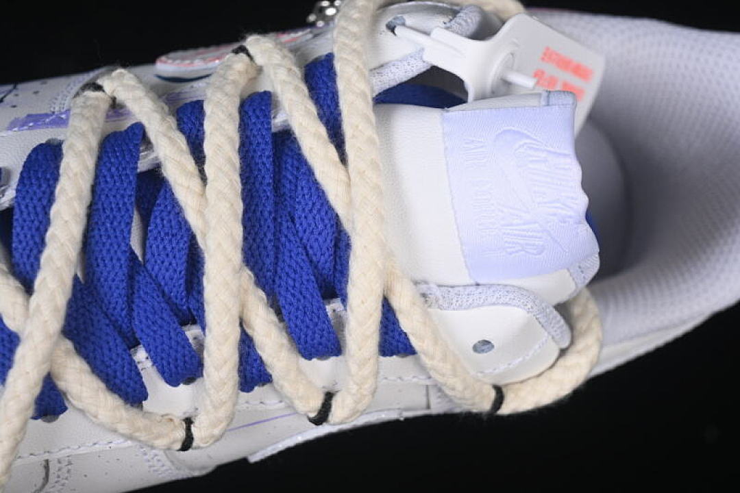 Nike [622-722]-[AIR FORCE 1 07 LOW CANCER BLUE/PURPLE/WHITE]-[WOMAN:36-39]-[MAN:40-45] - Image 9