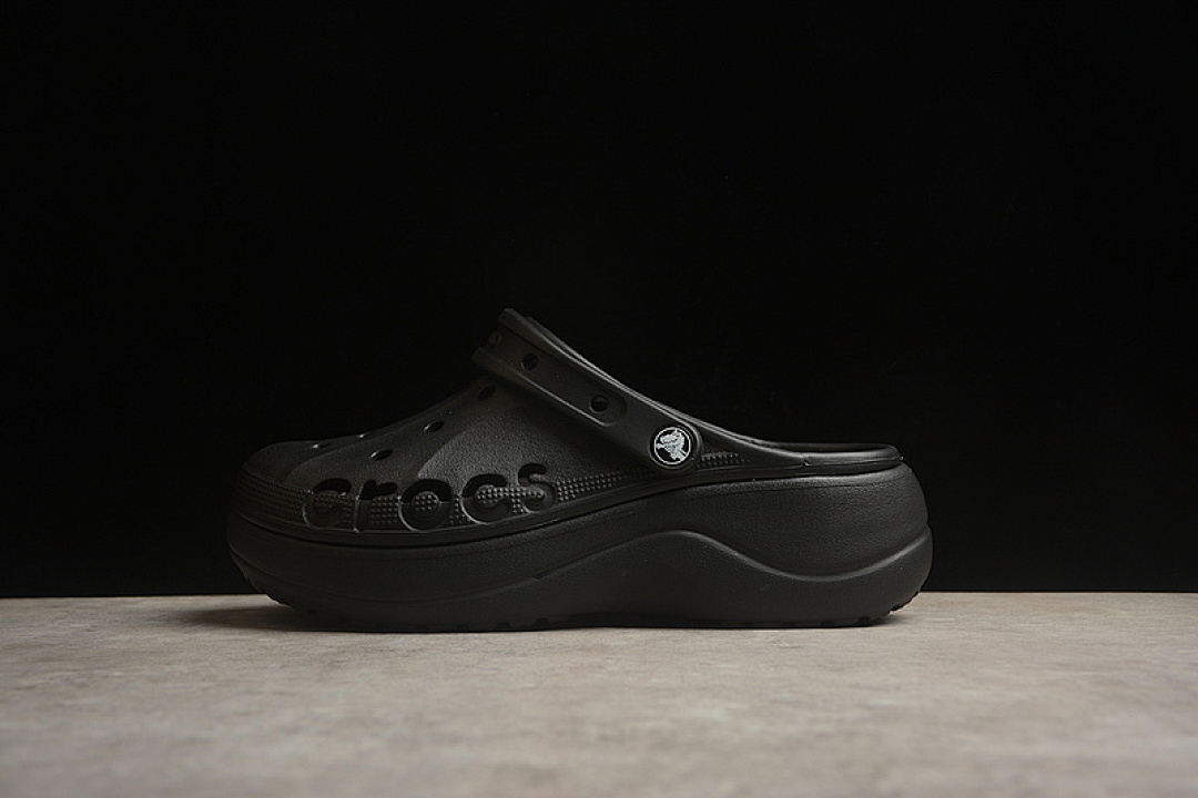 Crocs Crocs [ BEJA CLOUDS BY THE SUMMER CLASSIC DUAL-PURPOSE BEACH SANDALS CAVE SHOES BLACK]-[34-40], photo 1