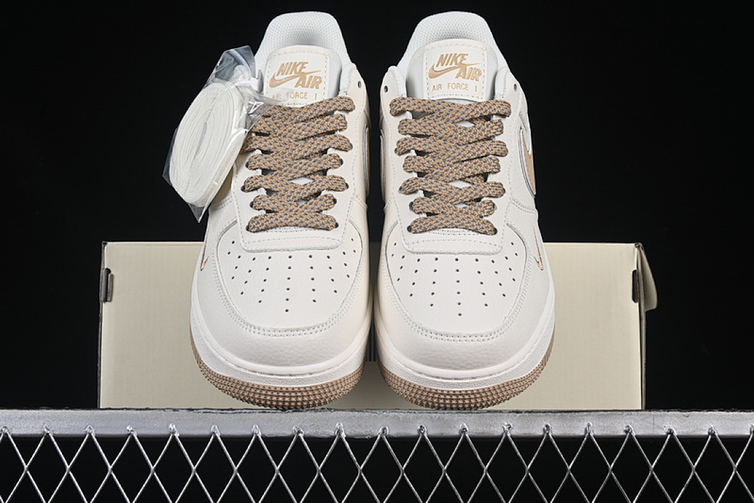 Nike [CU1836-965]-[AIR FORCE 1 07 LOW WHITE/GOLD]-[WOMAN:36-39]-[MAN:40-45] - Image 13