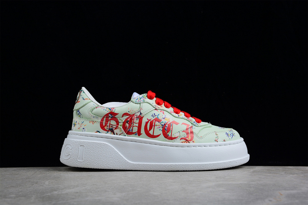 Chanel [GU*CCI SCREENER GG HIGH-TOP SNEAKER WHITE/WHITE/MULTI-COLOR]-[WOMAN:35-40] - Image 16