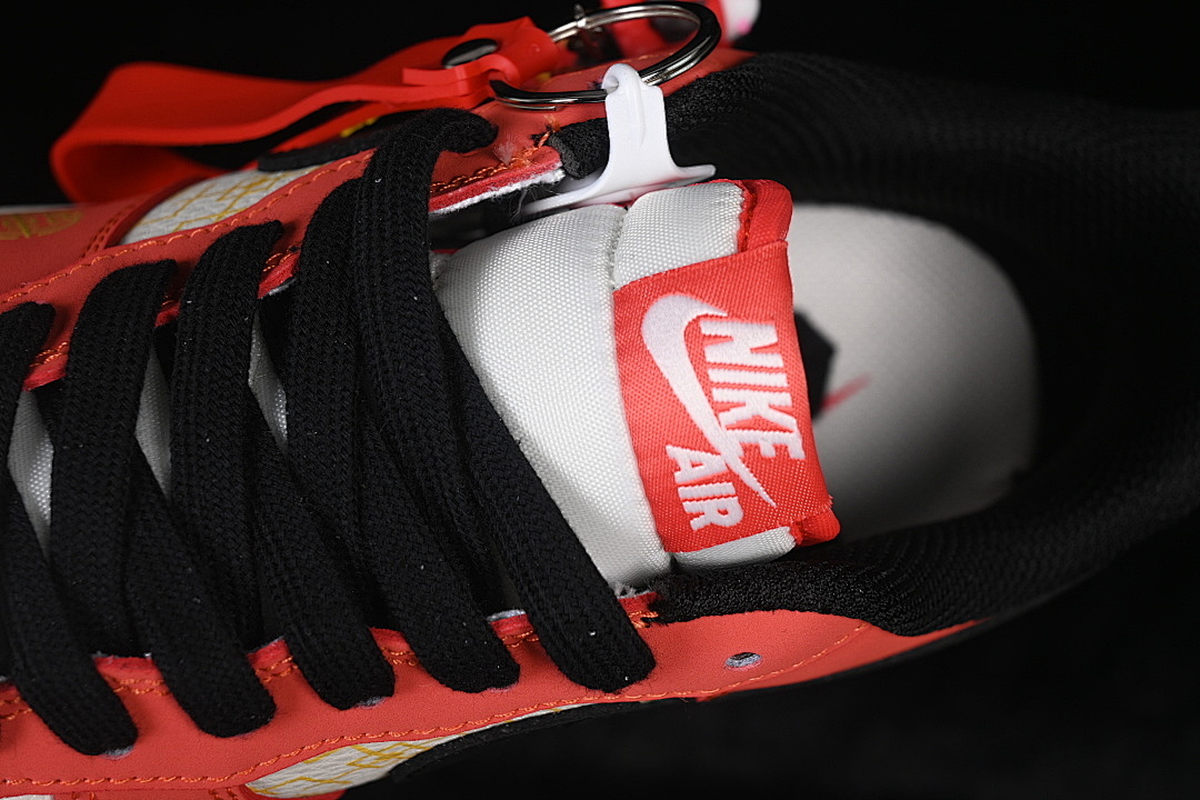 Nike [QW5288-130]-[AIR FORCE 1 07 LOW CASUAL SNEAKERS WHITE/RED/YELLOW]-[WOMAN:36-39]-[MAN:40-45] - Image 9