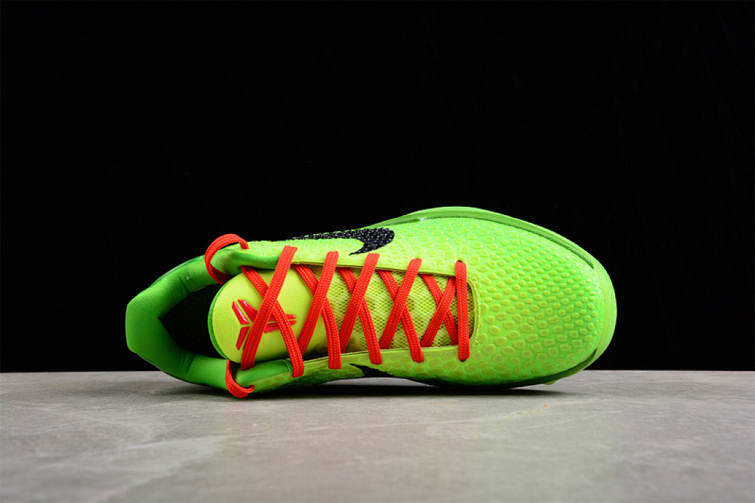 Nike [429659-701]-[ZOOM KOBE 6 GRINCH LIME GREEN/VARSITY RED-BLACK]-[MAN:41-46] - Image 13