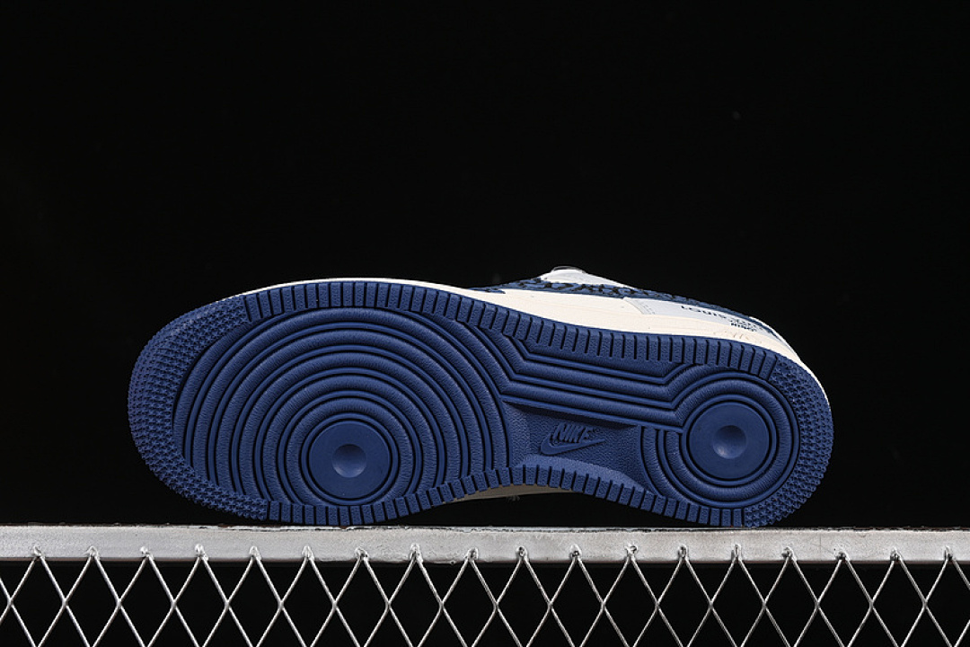 Nike [JJ2508-701]-[AIR FORCE 1 07 LOW LV WHITE/GREY/BLUE]-[WOMAN:36-39]-[MAN:40-45] - Image 15