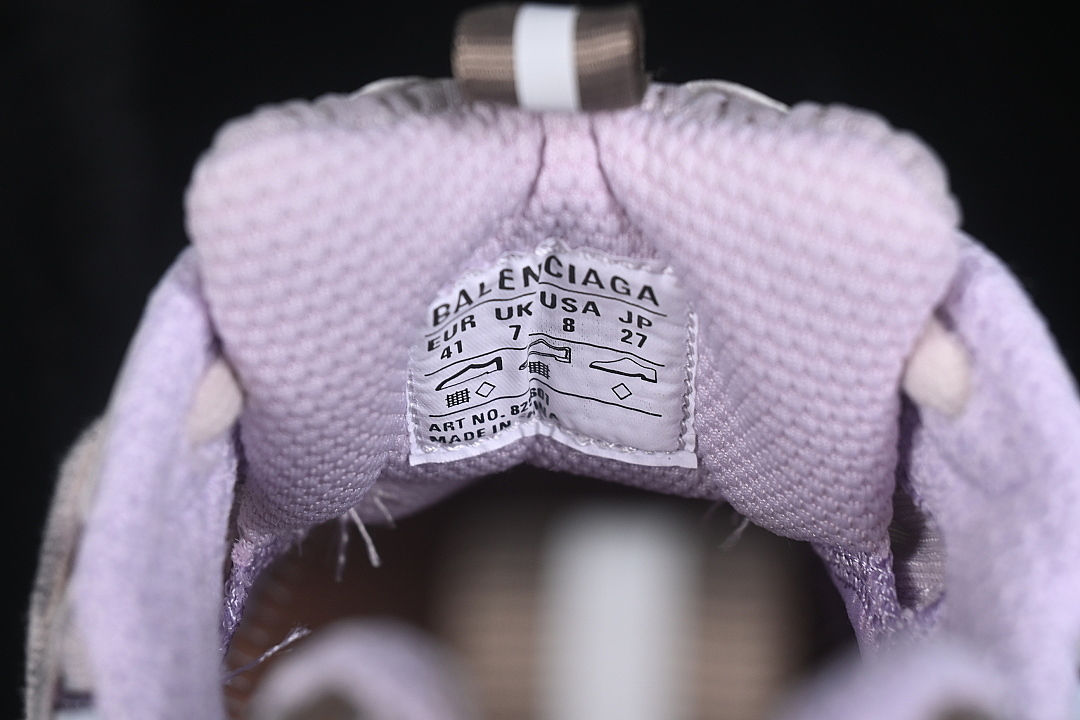 Balenciaga [W3XCH9250]-[3XL FASHIONABLE RUNNING SHOES WHITE/SILVER/PURPLE]-[WOMAN:35-39]-[MAN:40-46] - Image 7