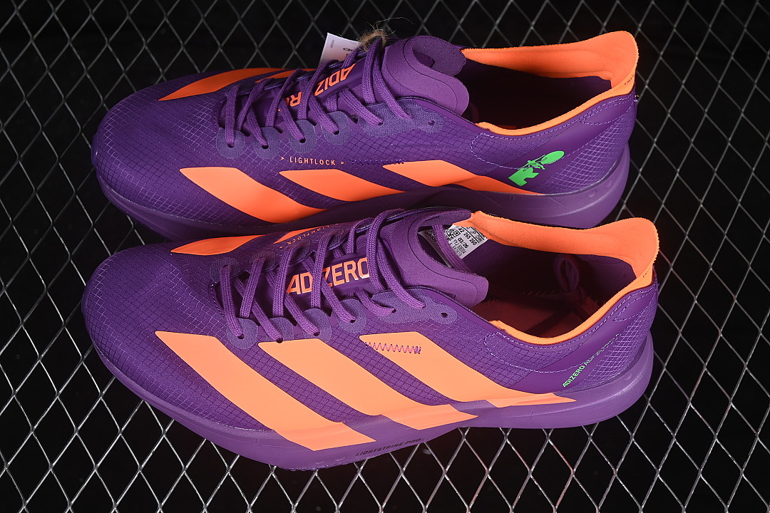 Adidas [KK0619]-[BREATHABLE LOW TOP RUNNING SHOES PURPLE/ORANGE]-[WOMAN:36-39]-[MAN:40-46] - Image 10