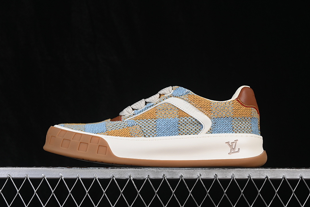 [LOW-TOP CASUAL LIFESTYLE SHOES BROWN/BLUE/WHITE]-[WOMAN:39]-[MAN:40-45], photo 1