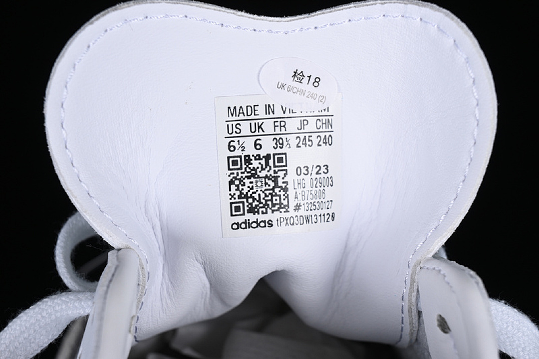 Adidas [B75806]-[SAMBA OG WHITE/BLACK/GREY]-[WOMAN:36-39]-[MAN:40-46] - Image 6