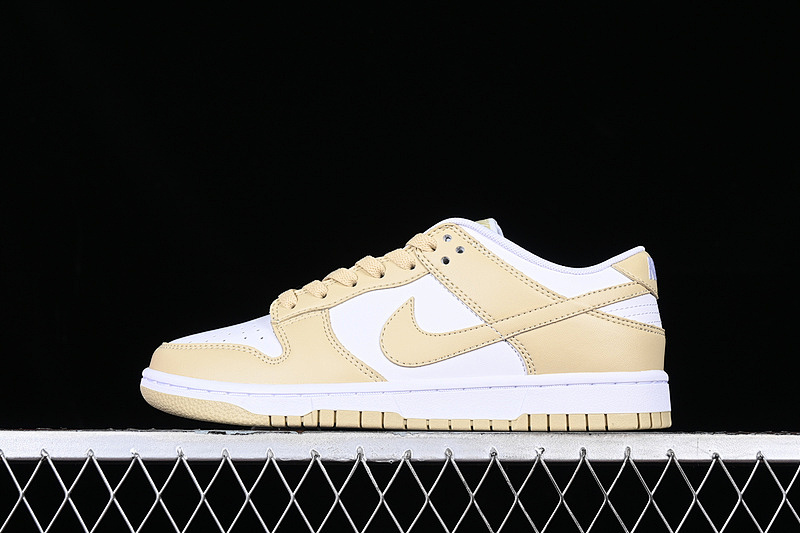 Nike DUNK LOW WHITE/TEAM GOLD/WOLF GREY/WHITE · DV0833-100, photo 1