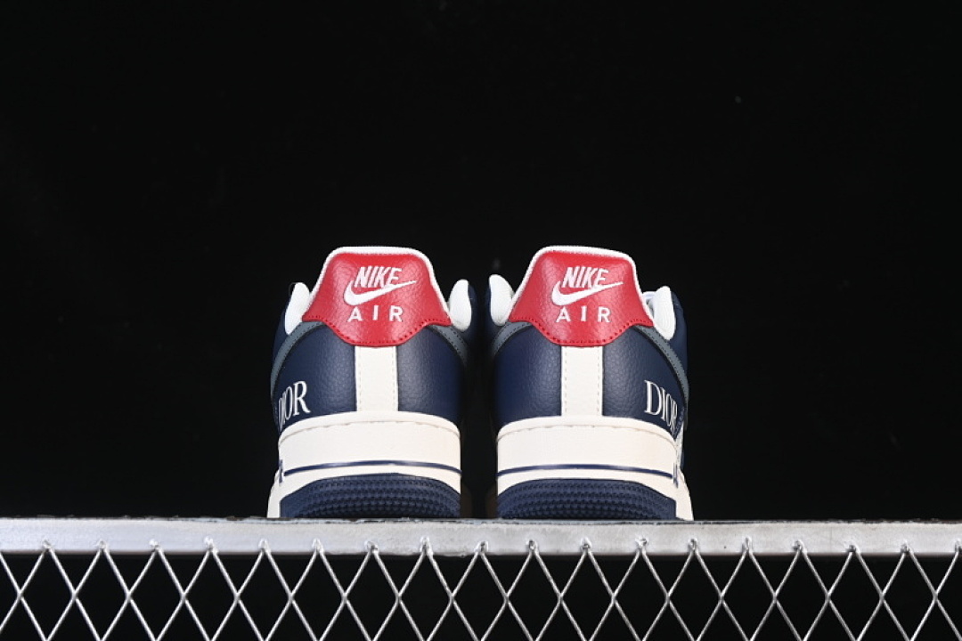 Nike [XD2588-603]-[AIR FORCE 1 07 LOW CASUAL SNEAKERS WHITE/BLUE/GREY]-[WOMAN:36-39]-[MAN:40-45] - Image 13