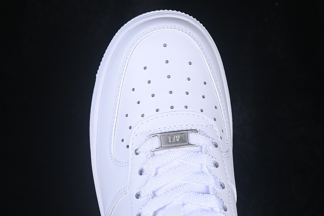 Unbranded [IR8637-100]-[AIR FORCE 1 07 LOW CASUAL SNEAKERS WHITE/WHITE]-[WOMAN:35.5-39]-[MAN:40] - Image 10