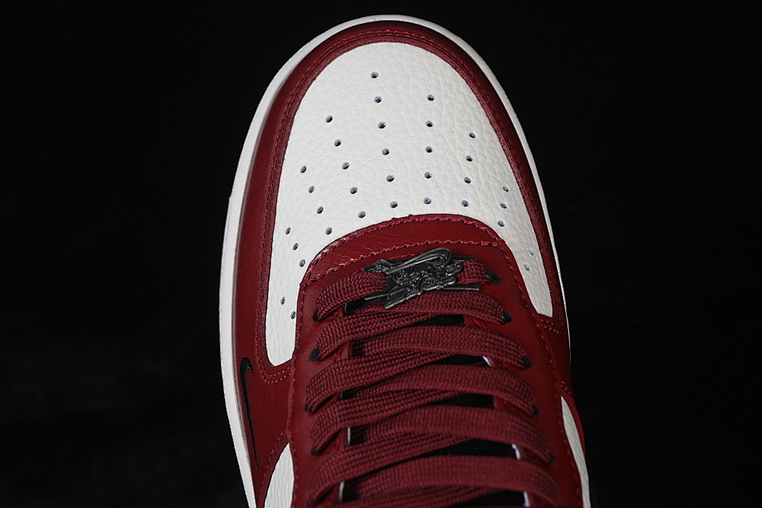 Nike [HF3148-102]-[AIR FORCE 1 07 LOW WHITE/RED/BLACK]-[WOMAN:36-39]-[MAN:40-45] - Image 10