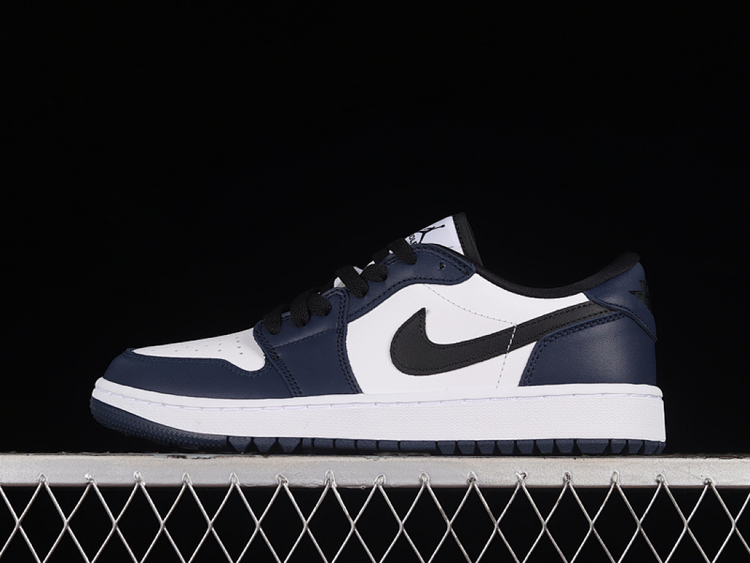 Jordan [DD9315-104]-[AIR JORDAN 1 LOW GOLF WHITE/MIDNIGHT NAVY/BLACK]-[WOMAN:35.5-39]-[MAN:40-46], photo 1