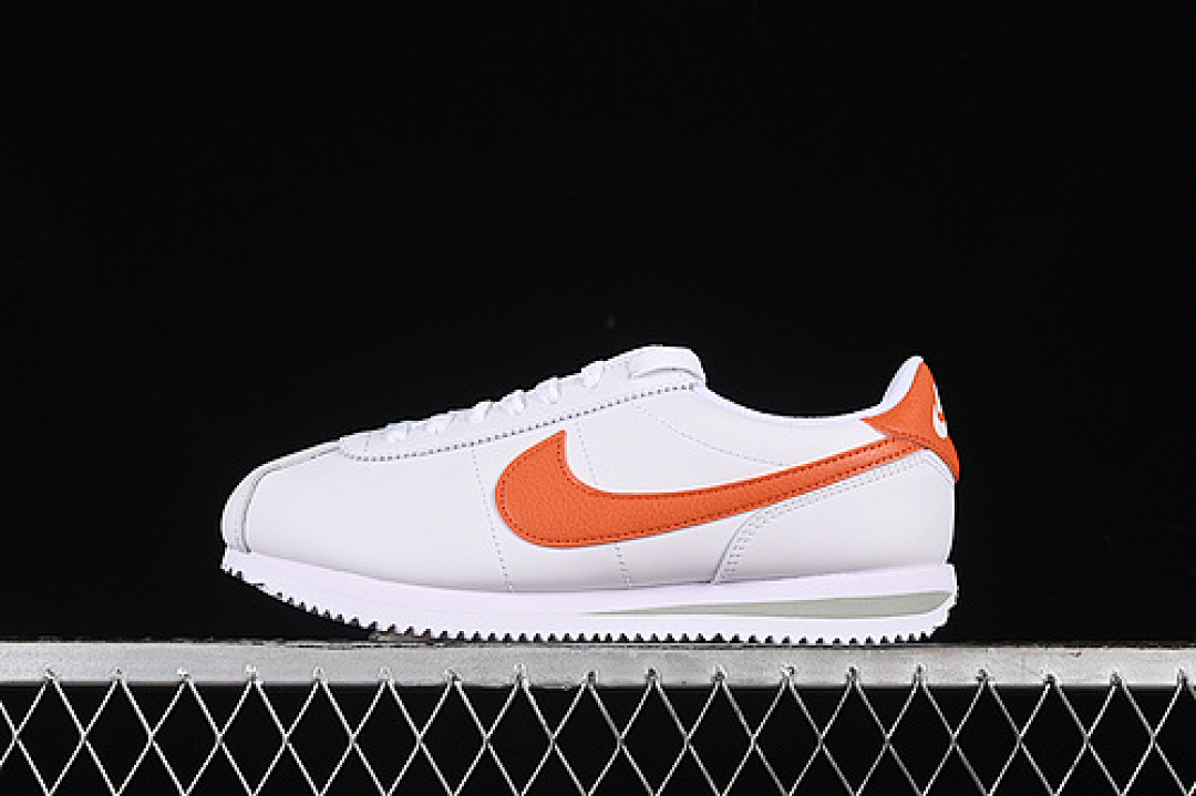 Unbranded [DM4044-102]-[CLASSIC CORTEZ LEATHER WHITE/CAMPFIRE ORANGE/JADE HORIZON]-[UNISEX:35.5-45], photo 1