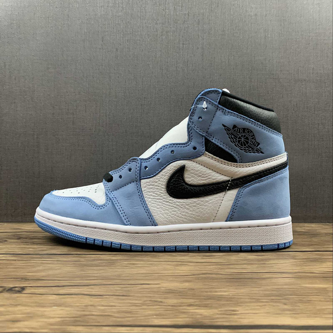 Jordan [555088-134]-[AIR JORDAN 1 RETRO HIGH OG WHITE/UNIVERSITY BLUE/BLACK]-[UNSIEX:36-47.5], photo 1