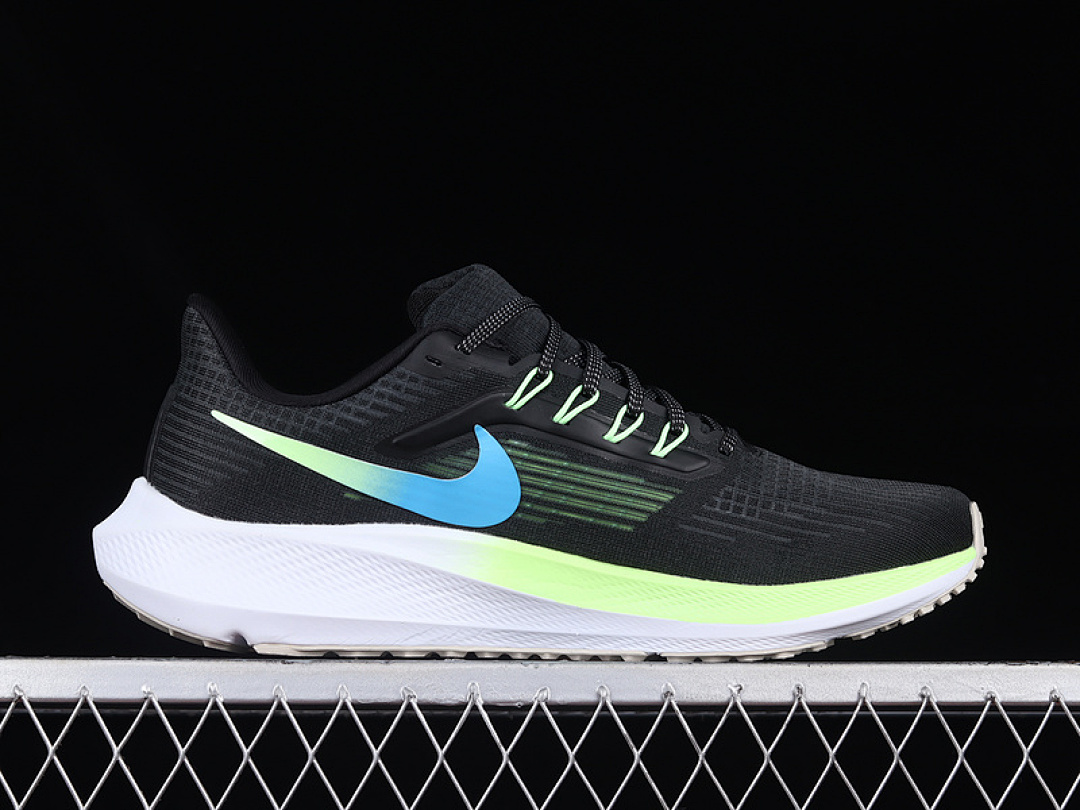 Nike [DO7435-900]-[AIR ZOOM PEGASUS 39 BLACK/WHITE/GREEN]-[MAN:39-45] - Image 15