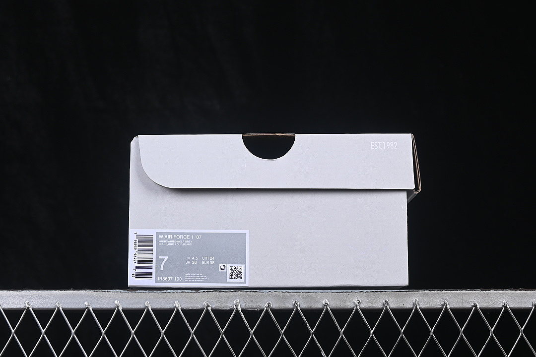 Unbranded [IR8637-100]-[AIR FORCE 1 07 LOW CASUAL SNEAKERS WHITE/WHITE]-[WOMAN:35.5-39]-[MAN:40] - Image 12