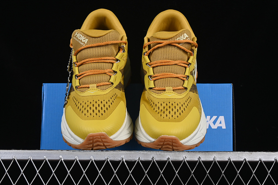 Hoka [1153350 GLDO]-[HOKA ONE SKYLINE-FLOAT X YELLOW/BROWN]-[WOMAN:36-39]-[MAN:40-45] - Image 12