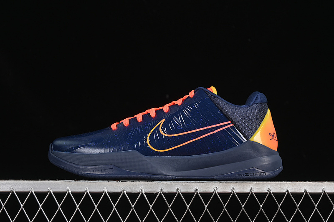 Nike [IM3207-400]-[CAITLIN CLARK KOBE 5 PROTRO MIDNIGHT NAVY/BRIGHT CRIMSON/UNIVERSITY (GOLD]), photo 1