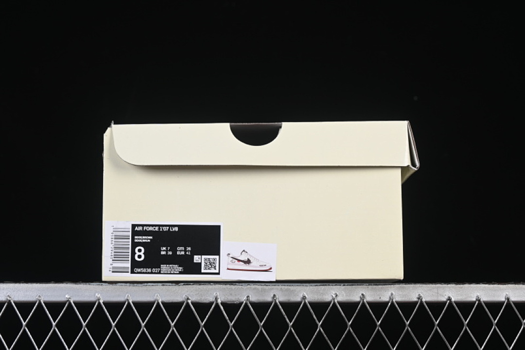 Nike [QW5836-027]-[AIR FORCE 1 07 LOW CASUAL SNEAKERS BLACK/WHITE]-[WOMAN:36-39]-[MAN:40-45] - Image 11