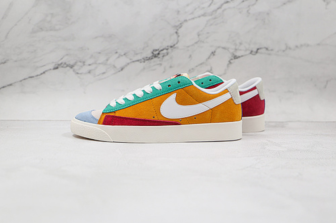 Unbranded [DA6364-600]-[BLAZER LOW 77 VINTAGE LIGHT GREY/MULTI-COLOR]-[WOMAN:36-39]-[MAN:40-44], photo 1