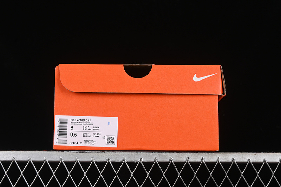 Nike [HF4914-100]-[AIR ZOOM VOMERO 17 WHITE/BRIGHT CRIMSON/VOLT/BLACK]-[MAN:39-46] - Image 13