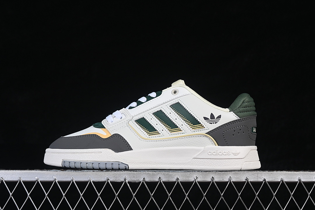 Unbranded [JP5885]-[ORIGINALS DROP STEP LOW 2.0 CASUAL SHOES WHITE/GREEN/GREY]-[WOMAN:36-39]-[MAN:40-45], photo 1