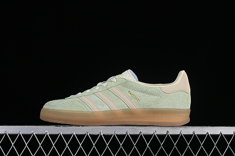 Adidas ORIGINALS GAZELLE INDOOR SEMI GREEN SPARK/ALMOST YELLOW/CREAM WHITE · IE2948, photo 1