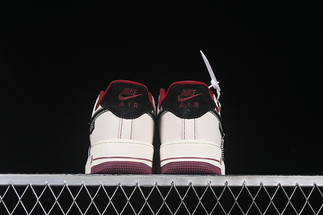 Nike [KK1988-046]-[AIR FORCE 1 07 LOW BLACK/RED/WHITE]-[WOMAN:36-39]-[MAN:40-45] - Image 14