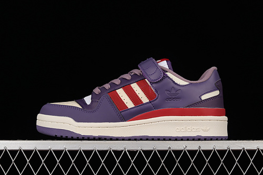 Purple [GX4540]-[FORUM LOW SHOES FRUIT PUNCH GRAPE PURPLE/RED/WHITE]-[WOMAN:36-39]-[MAN:40-45], photo 1