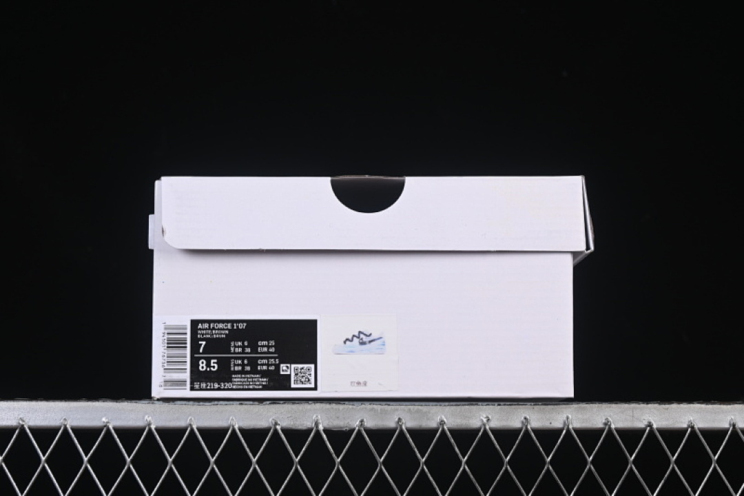 Nike [219-320]-[AIR FORCE 1 07 LOW PISCES BLACK/BLUE/WHITE]-[WOMAN:36-39]-[MAN:40-45] - Image 12