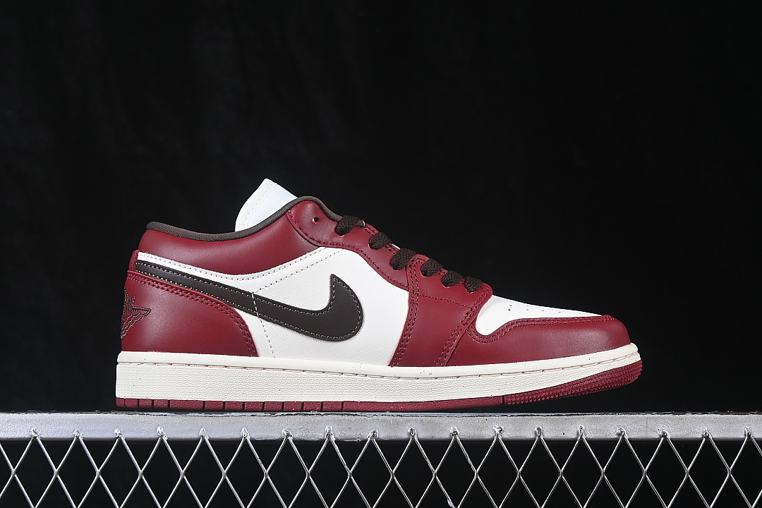 Unbranded [IX5004-121]-[AIR JORDAN 1 LOW AJ1 BASKETBALL SHOES WINE RED/CLARET RED]-[MAN:40-46] - Image 15