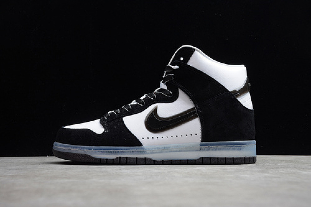 Nike SB DUNK HIGH X SLAM JAM WHITE/CLEAR-BLACK · DA1639-101, photo 1