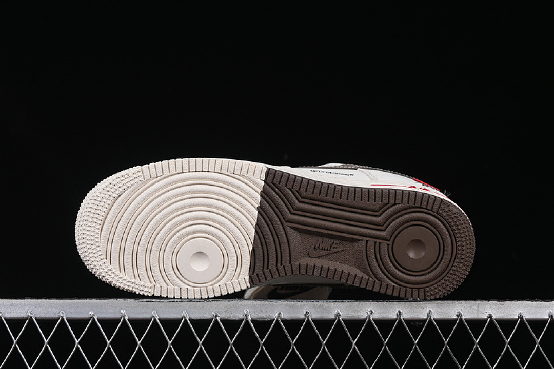Nike [SJ6698-025]-[AIR FORCE 1 07 LOW WHITE/GREY/BROWN]-[WOMAN:36-39]-[MAN:40-45] - Image 15