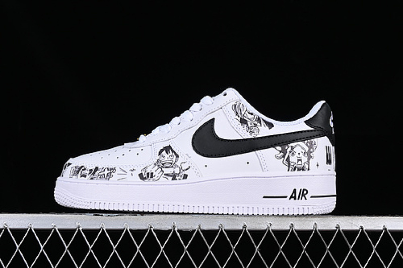 Nike Nike AIR FORCE 1 07 LOW WHITE/BLACK · AM0703-122, photo 1